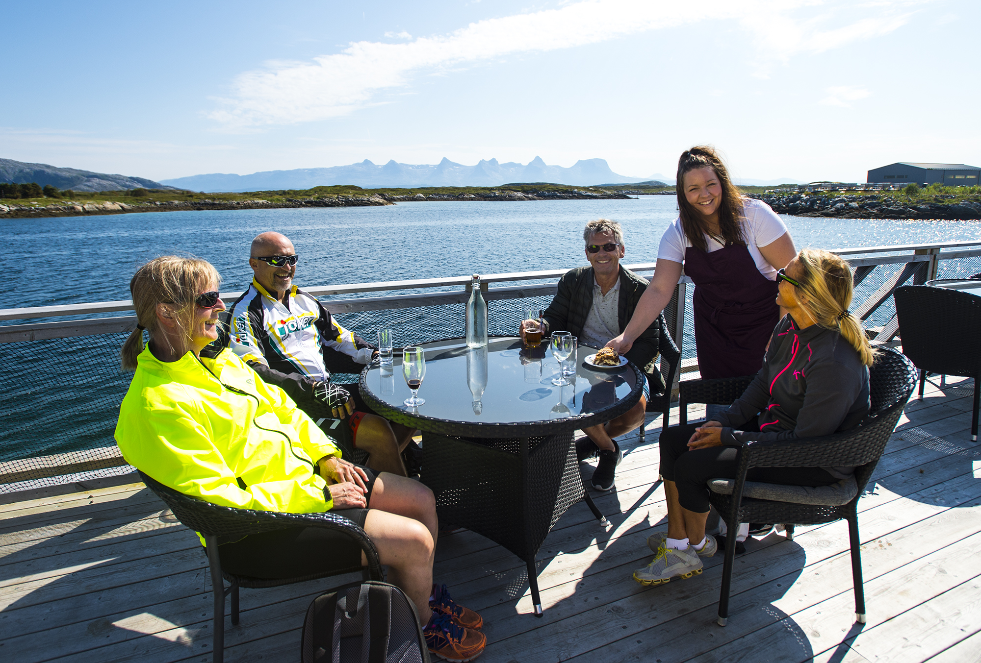 Augustbryggo på Seløy. Foto: Olav Breen