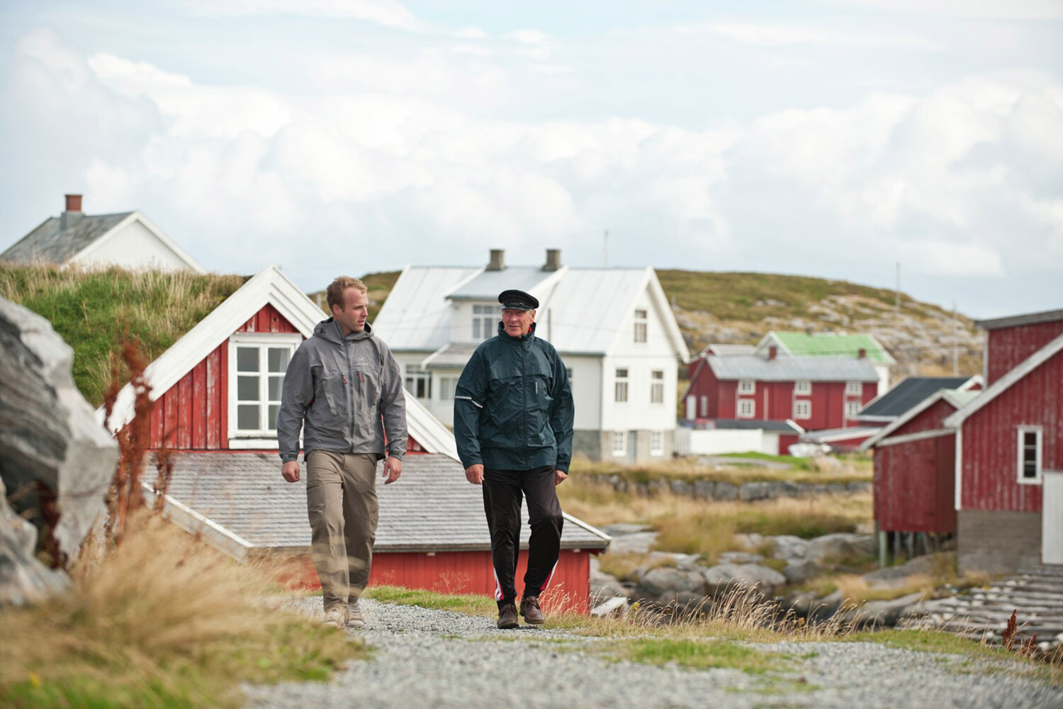 Det fredede fiskeværet Sør-Gjæslingan